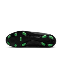 Nike Mercurial Superfly 11 Club (MG) Gras / Kunstgras Voetbalschoenen Zwart Felgroen Zilvergrijs