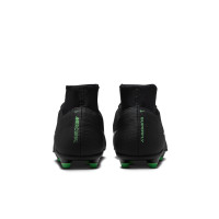Nike Mercurial Superfly 11 Club (MG) Gras / Kunstgras Voetbalschoenen Zwart Felgroen Zilvergrijs