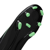 Nike Mercurial Superfly 11 Club (MG) Gras / Kunstgras Voetbalschoenen Zwart Felgroen Zilvergrijs