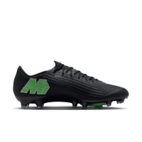 Nike Zoom Mercurial Superfly 11 Elite (AG) Kunstgras Voetbalschoenen Zwart Felgroen Zilvergrijs