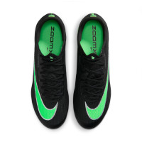 Nike Zoom Mercurial Superfly 11 Elite (AG) Kunstgras Voetbalschoenen Zwart Felgroen Zilvergrijs