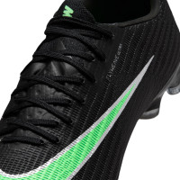 Nike Zoom Mercurial Superfly 11 Elite (AG) Kunstgras Voetbalschoenen Zwart Felgroen Zilvergrijs