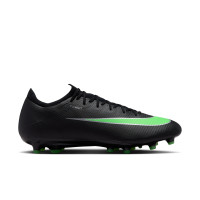 Nike Mercurial Vapor 17 Pro (AG) Artificial Grass Football Boots Black Bright Green Silver Grey
