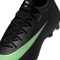 Nike Mercurial Vapor 17 Pro (AG) Artificial Grass Football Boots Black Bright Green Silver Grey