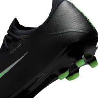 Nike Mercurial Vapor 17 Pro (AG) Artificial Grass Football Boots Black Bright Green Silver Grey