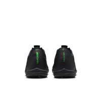 Nike Mercurial Vapor 17 Academy (IN) Indoor Football Boots Black Bright Green Silver Grey