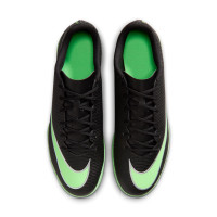 Nike Mercurial Vapor 17 Club (IN) Zaalvoetbalschoenen Zwart Felgroen Zilvergrijs
