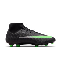 Nike Mercurial Superfly 11 Academy (MG) Gras / Kunstgras Voetbalschoenen Zwart Felgroen Zilvergrijs