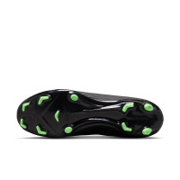Nike Mercurial Superfly 11 Academy (MG) Gras / Kunstgras Voetbalschoenen Zwart Felgroen Zilvergrijs