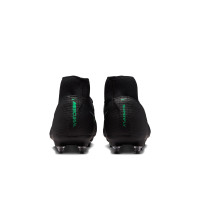Nike Mercurial Superfly 11 Academy (SG) Iron Stud Anti-Clog Football Boots Black Bright Green Silver Grey