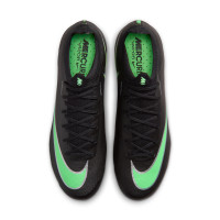 Nike Mercurial Vapor 17 Elite Kunstgras Voetbalschoenen (AG) Zwart Felgroen Zilvergrijs
