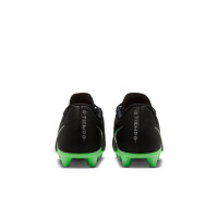 Nike Tiempo Maestro Club (MG) Gras / Kunstgras Voetbalschoenen Kids Zwart Felgroen Zilvergrijs