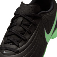 Nike Tiempo Maestro Club (MG) Gras / Kunstgras Voetbalschoenen Kids Zwart Felgroen Zilvergrijs