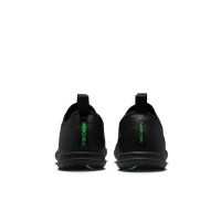 Nike Mercurial Vapor 17 Academy (IN) Kids Indoor Football Boots Black Bright Green Silver Grey
