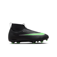 Nike Mercurial Superfly 11 Academy (MG) Gras / Kunstgras Voetbalschoenen Kids Zwart Felgroen Zilvergrijs