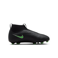 Nike Mercurial Superfly 11 Academy (MG) Gras / Kunstgras Voetbalschoenen Kids Zwart Felgroen Zilvergrijs