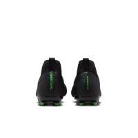 Nike Mercurial Superfly 11 Academy (MG) Gras / Kunstgras Voetbalschoenen Kids Zwart Felgroen Zilvergrijs
