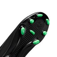 Nike Mercurial Superfly 11 Club (MG) Grass/Artificial Grass Football Boots Kids Black Bright Green Silver Grey