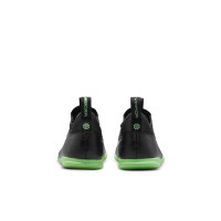 Nike Mercurial Vapor 17 Club (IN) Flex Indoor Football Boots Kids Black Bright Green Silver Grey