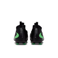 Nike Phantom 6 High Academy (MG) Grass/Artificial Grass Football Boots Kids Black Bright Green