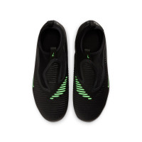 Nike Phantom 6 High Academy (MG) Grass/Artificial Grass Football Boots Kids Black Bright Green