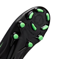 Nike Phantom 6 High Academy (MG) Grass/Artificial Grass Football Boots Kids Black Bright Green