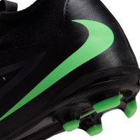 Nike Phantom 6 High Academy (MG) Grass/Artificial Grass Football Boots Kids Black Bright Green