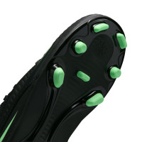 Nike Phantom 6 Low Club (MG) Grass/Artificial Grass Football Boots Toddlers Black Bright Green