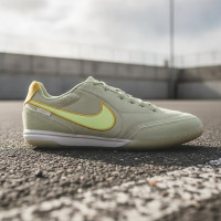 Nike Tiempo Street Football Shoes Streetgato Olive Green Light Green Yellow