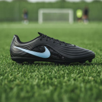 Nike Tiempo Academy Maestro IJzeren-Nop Voetbalschoenen (SG) Anti-Clog Zwart Lichtblauw