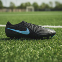 Nike Tiempo Elite Maestro Iron Stud Football Boots (SG) Black Light Blue