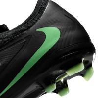 Nike Phantom 6 Low Pro (MG) Grass/Artificial Grass Football Boots Kids Black Bright Green