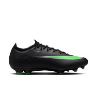 Nike Mercurial Vapor 17 Pro (FG) Gras Football Boots Black Bright Green Silver Grey