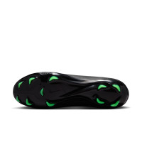 Nike Mercurial Vapor 17 Pro (FG) Gras Football Boots Black Bright Green Silver Grey