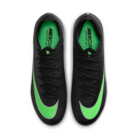 Nike Mercurial Vapor 17 Pro (FG) Gras Football Boots Black Bright Green Silver Grey