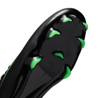 Nike Mercurial Vapor 17 Pro (FG) Gras Football Boots Black Bright Green Silver Grey