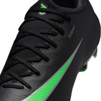 Nike Mercurial Vapor 17 Pro (FG) Gras Football Boots Black Bright Green Silver Grey
