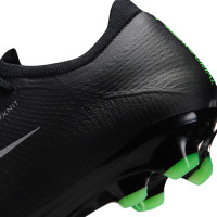 Nike Mercurial Vapor 17 Pro (FG) Gras Football Boots Black Bright Green Silver Grey