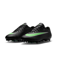Nike Zoom Mercurial Superfly 11 Pro (AG) Kunstgras Voetbalschoenen Zwart Felgroen Zilvergrijs