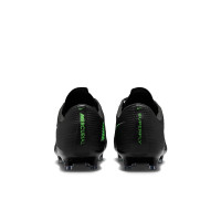 Nike Zoom Mercurial Superfly 11 Pro (AG) Kunstgras Voetbalschoenen Zwart Felgroen Zilvergrijs