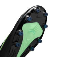 Nike Zoom Mercurial Superfly 11 Pro (AG) Kunstgras Voetbalschoenen Zwart Felgroen Zilvergrijs