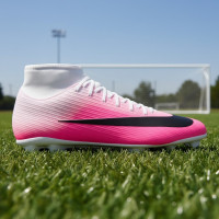 Nike Mercurial Superfly 11 Club (MG) Grass/Artificial Grass Football Boots Hot Pink White Black