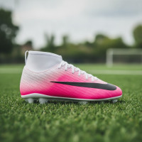 Nike Mercurial Superfly 11 Club (MG) Grass/Artificial Grass Football Boots Kids Hot Pink White Black