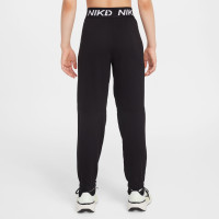 Nike Fleece Pro Joggingbroek Kids Zwart Wit
