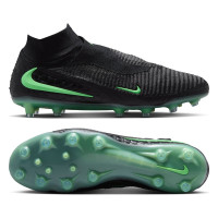 Nike Phantom 6 High Elite (AG) Kunstgras Voetbalschoenen Zwart Felgroen