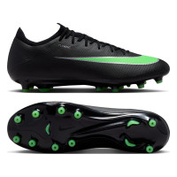 Nike Mercurial Vapor 17 Pro (AG) Artificial Grass Football Boots Black Bright Green Silver Grey