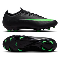 Nike Mercurial Vapor 17 Pro (FG) Gras Football Boots Black Bright Green Silver Grey