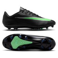 Nike Zoom Mercurial Superfly 11 Pro (AG) Kunstgras Voetbalschoenen Zwart Felgroen Zilvergrijs