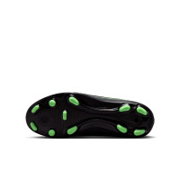 Nike Phantom 6 High Club (MG) Grass/Artificial Grass Football Boots Kids Black Bright Green