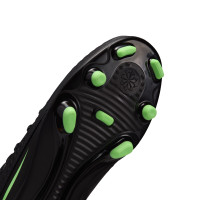 Nike Phantom 6 High Club (MG) Grass/Artificial Grass Football Boots Kids Black Bright Green